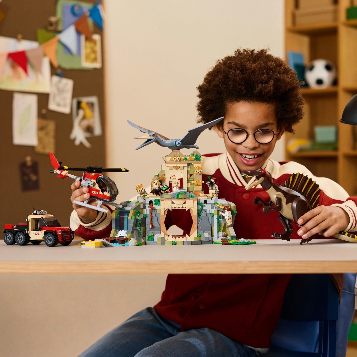 LEGO® Jurassic World Spinosaurus & Quetzalcoatlus Air Mission