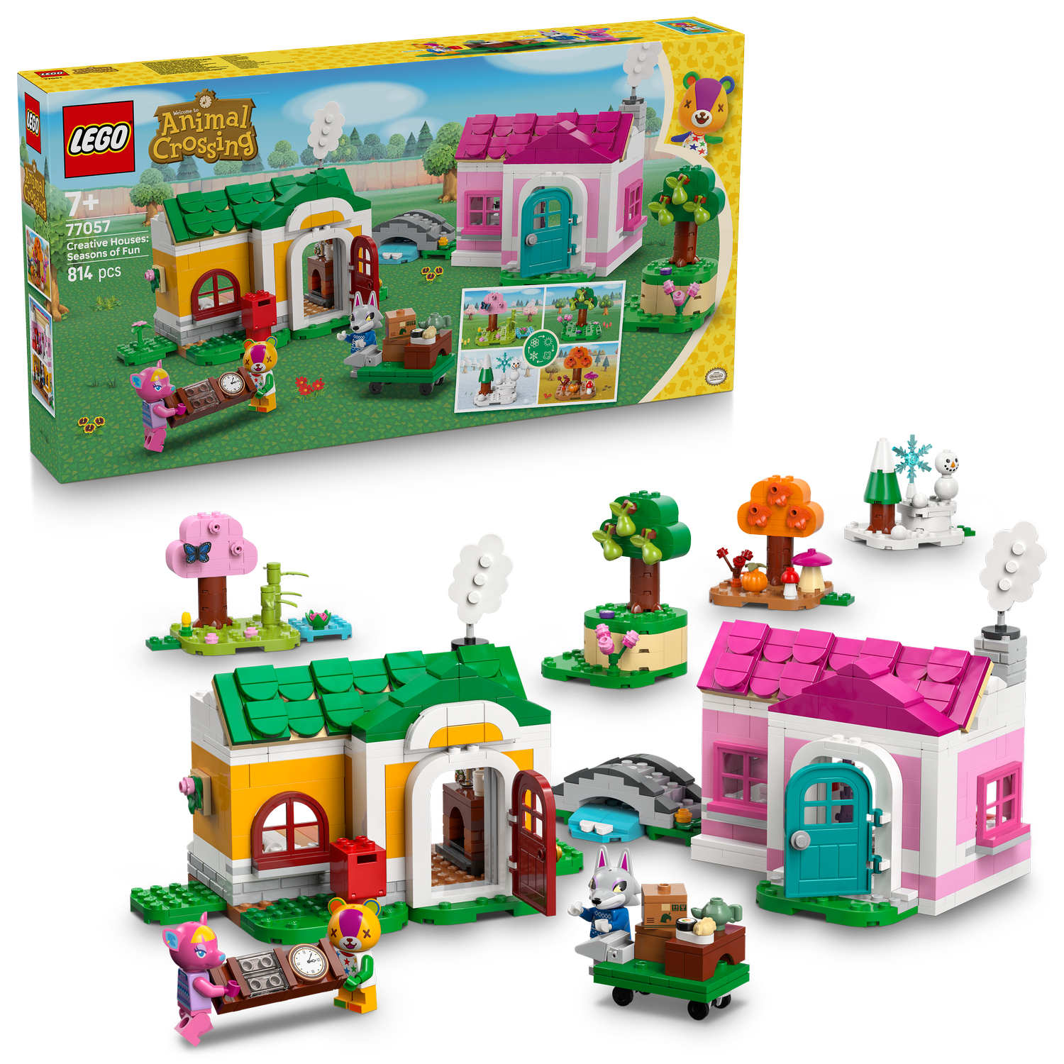 LEGO® Animal Crossing™ Creative Houses: Seasons of Fun