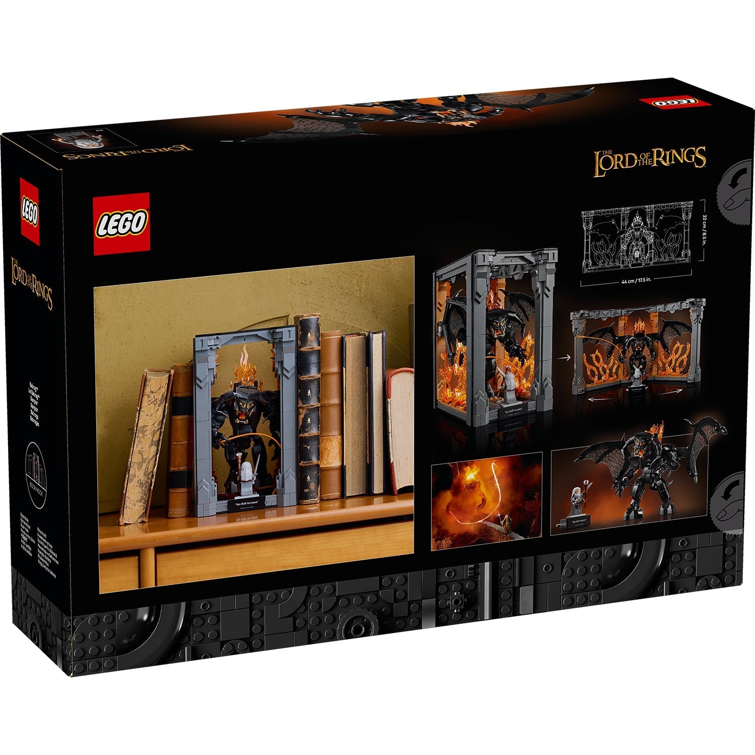 LEGO® ICONS™The Lord of the Rings: Balrog™ Book Nook