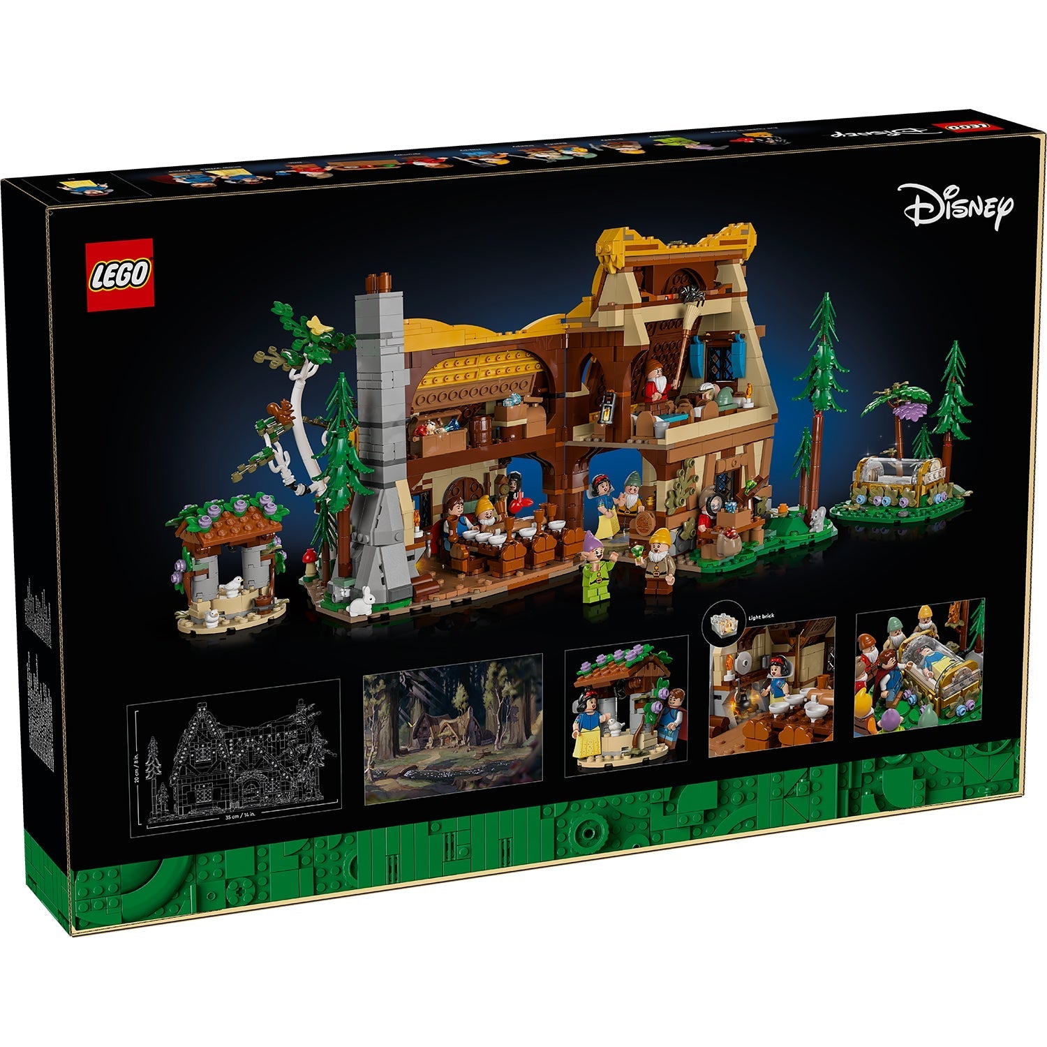 LEGO® Disney™ Snow White and the Seven Dwarfs Cottage