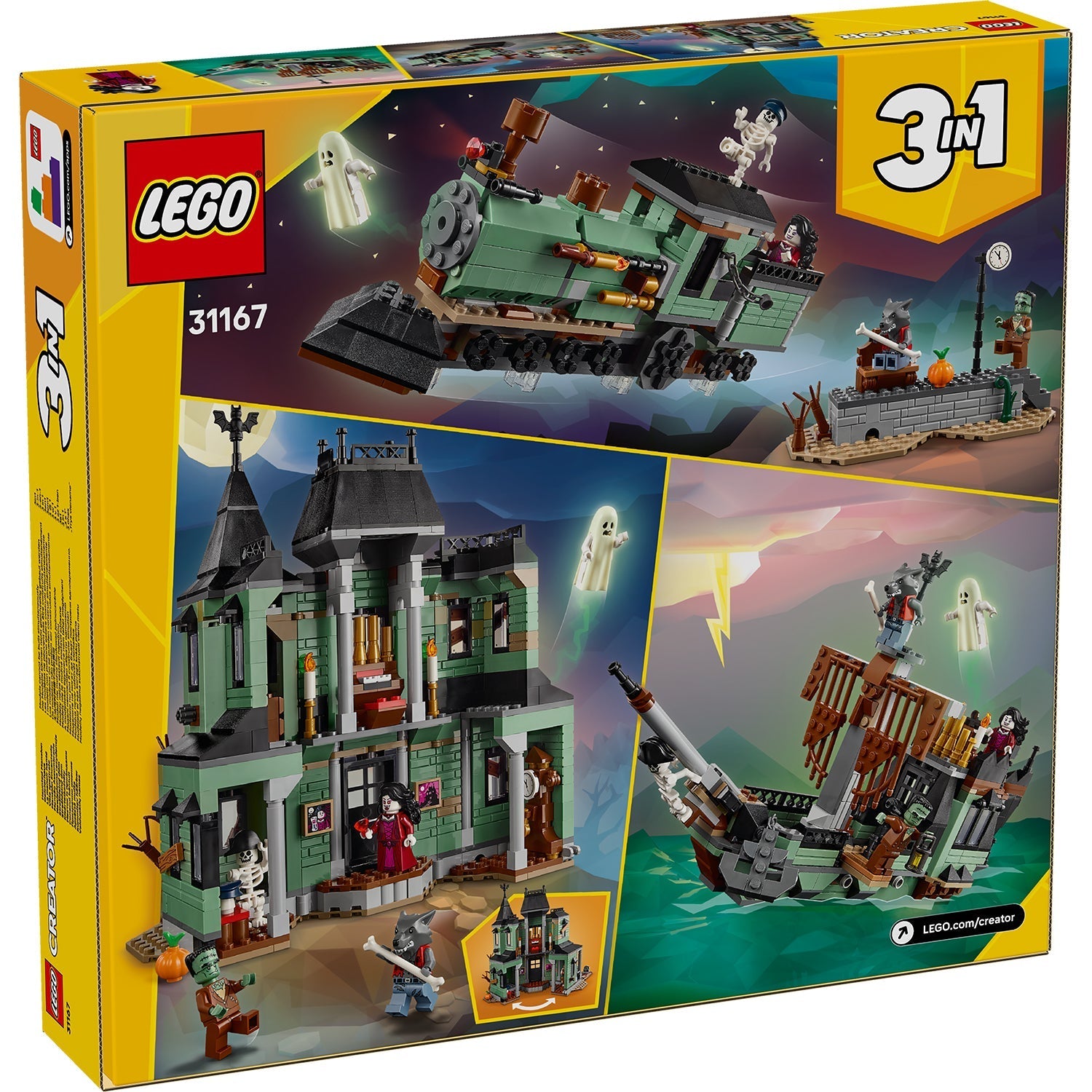 LEGO® Creator 3-in-1 Haunted Mansion