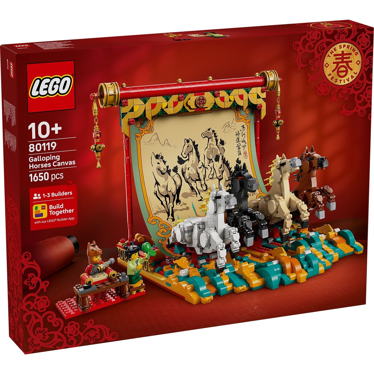 LEGO® Spring Festival Galloping Horse Canvas