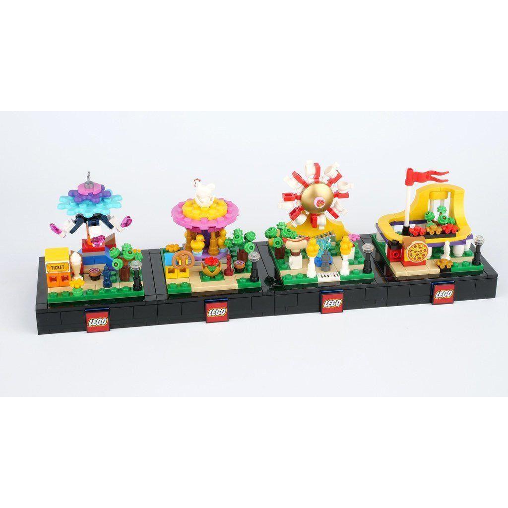LEGO Bricktober 2020 Bundle. Set of 4 limited release fairground themed sets.